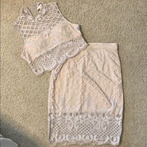 Gorgeous two piece dress